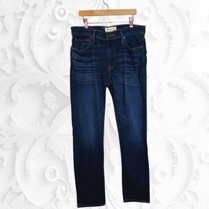 Madewell Slim Fit Five Pocket Distressed Dark Denim Jeans Size 31/32